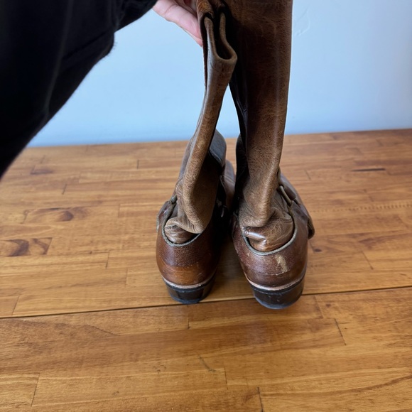 Frye Brown Heeled Boots - Picture 3 of 6
